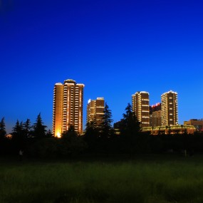 夜色渭城桥