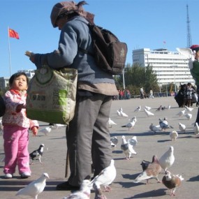 流浪的老人