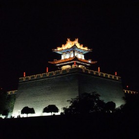 古城夜色