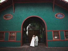 Sweet Trolley Barn Wedding