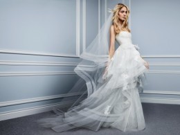 Heidi Mount Is A Stunning Monique Lhuillier Bride