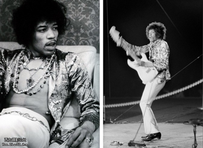 Jimi Hendrix , Los Angeles, 1967