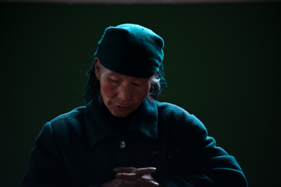 教堂里的人