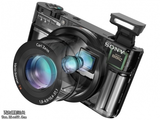 1英寸传感器 索尼发布DSC-RX100