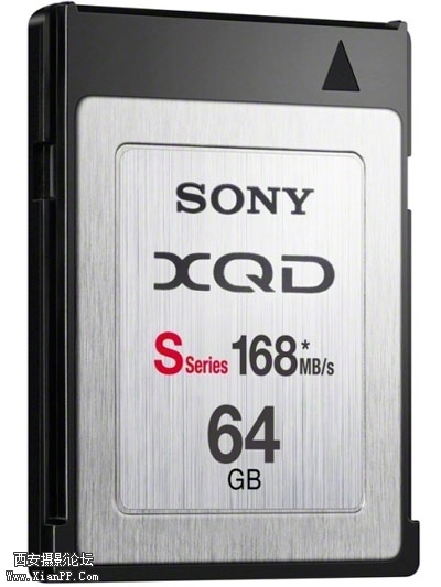 速度达168MB/秒 索尼发布S系列XQD卡