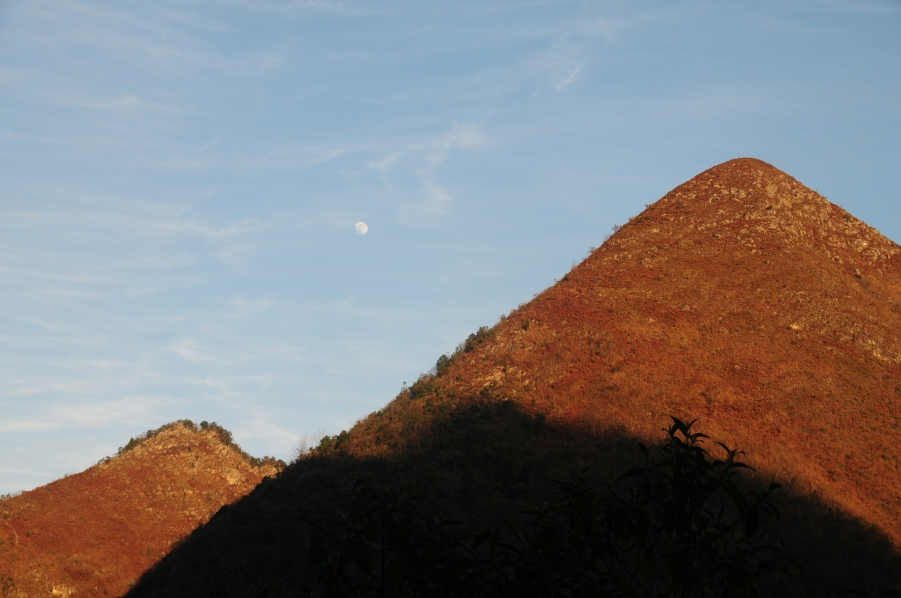 金山夕阳