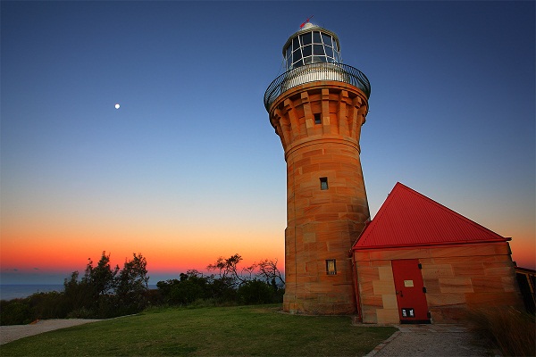 Barrenjoey Lighthouse after Sunset, Sydney, Australia by Yury.jpg