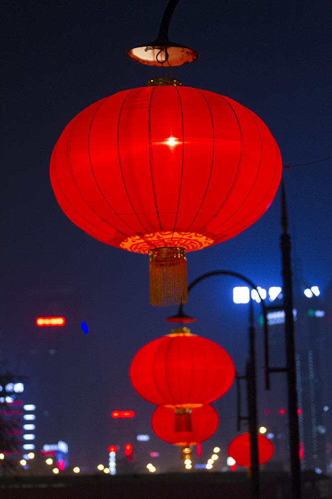 火红的灯笼