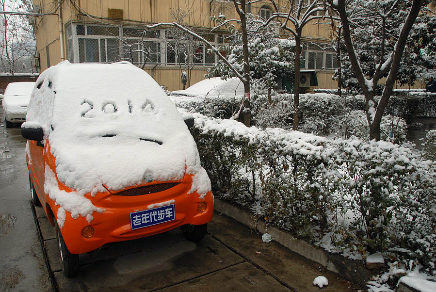 小区第一场雪.JPG