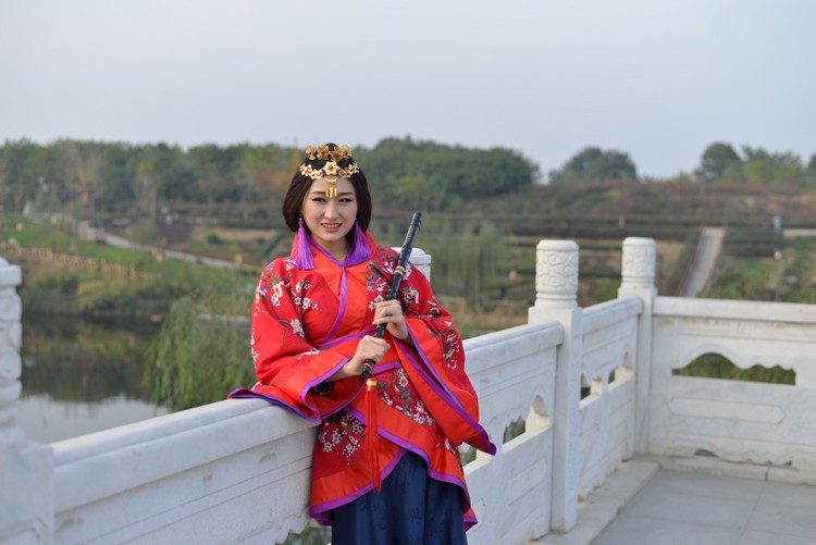 古风雅韵靓丽模特