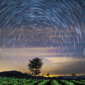 四明山星空