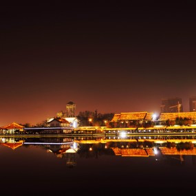 南湖夜景
