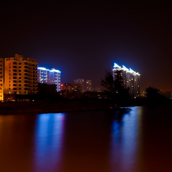一组夜景