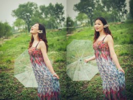 雨。时