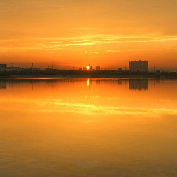 几张夕阳图
