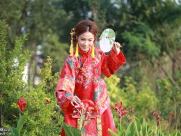 汉城湖拍美女