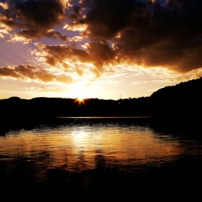 家乡夕阳随拍