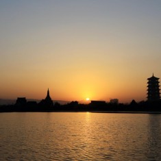 灞河美景