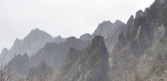 雾中黄山