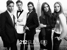 212 Summer Carolina Herrera Campaign by Hunter & Gatti