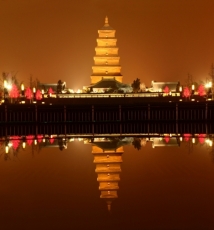 雁塔之夜