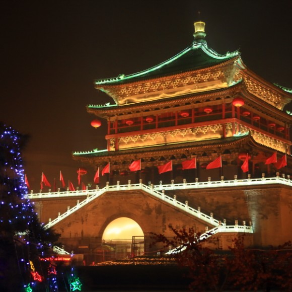 夜拍钟楼