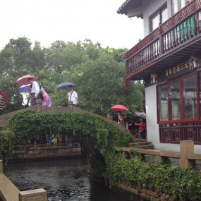 雨中周庄