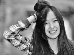 自然的人像摄影