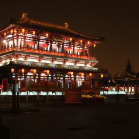 夜拍芙蓉园