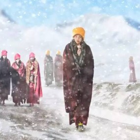 《雪中朝圣者》震撼人心的摄影作品！