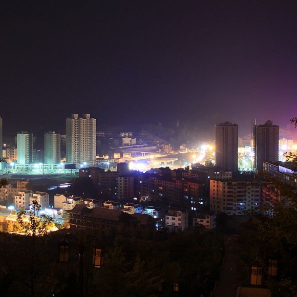 商南夜景