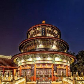 夜，太美。