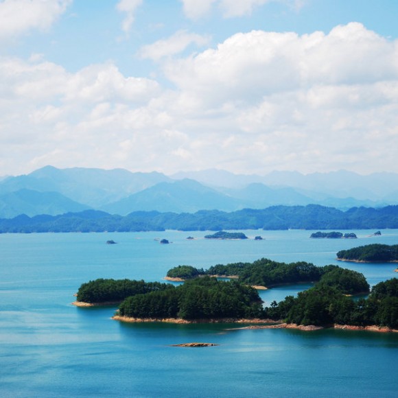 美丽的千岛湖