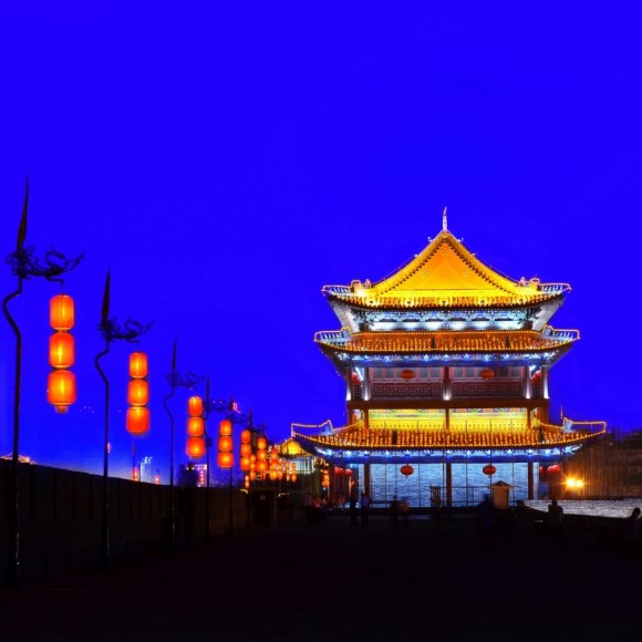 夜西安