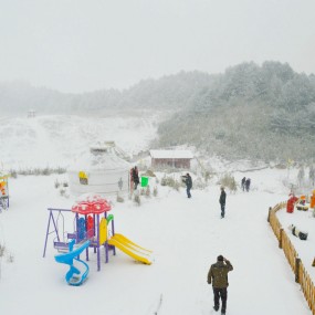 镇巴雪景