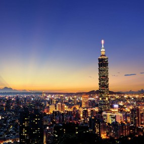暮色，台湾