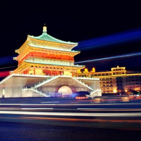 钟楼夜景