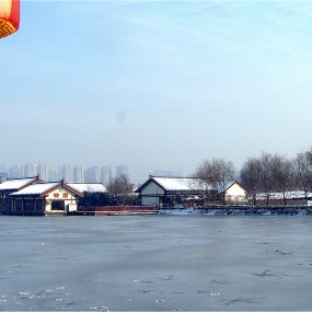 冰湖雪原