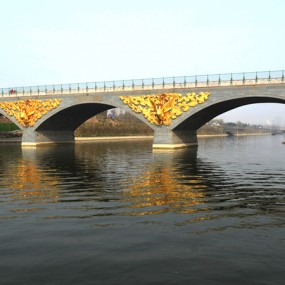 汉城湖风光