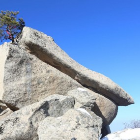 冬日华山