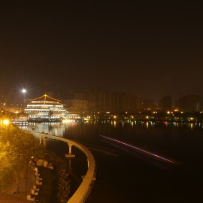 曲江夜景