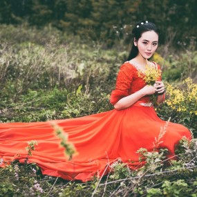 一抹红