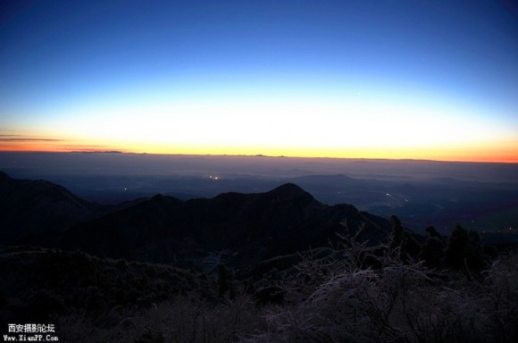 衡山  日出
