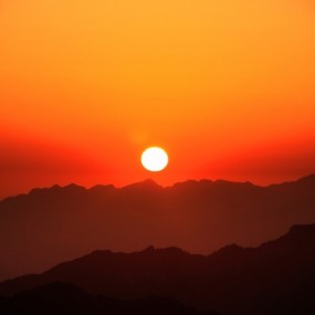 忆华山日出