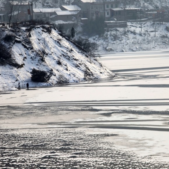 秦岭雪景
