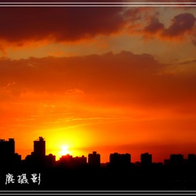 红红的火烧云