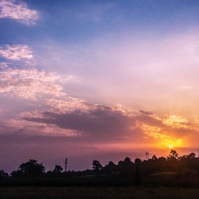 大美兴平--莽原晚霞