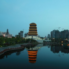 夜光汉城湖