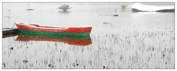 雪中南湖