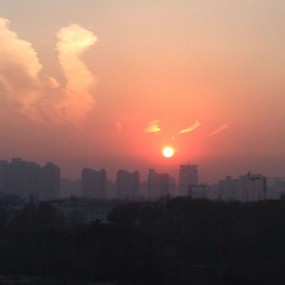 太阳公公的笑脸